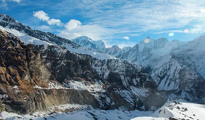 montagnes du circuit de l'Annapurna, Népal