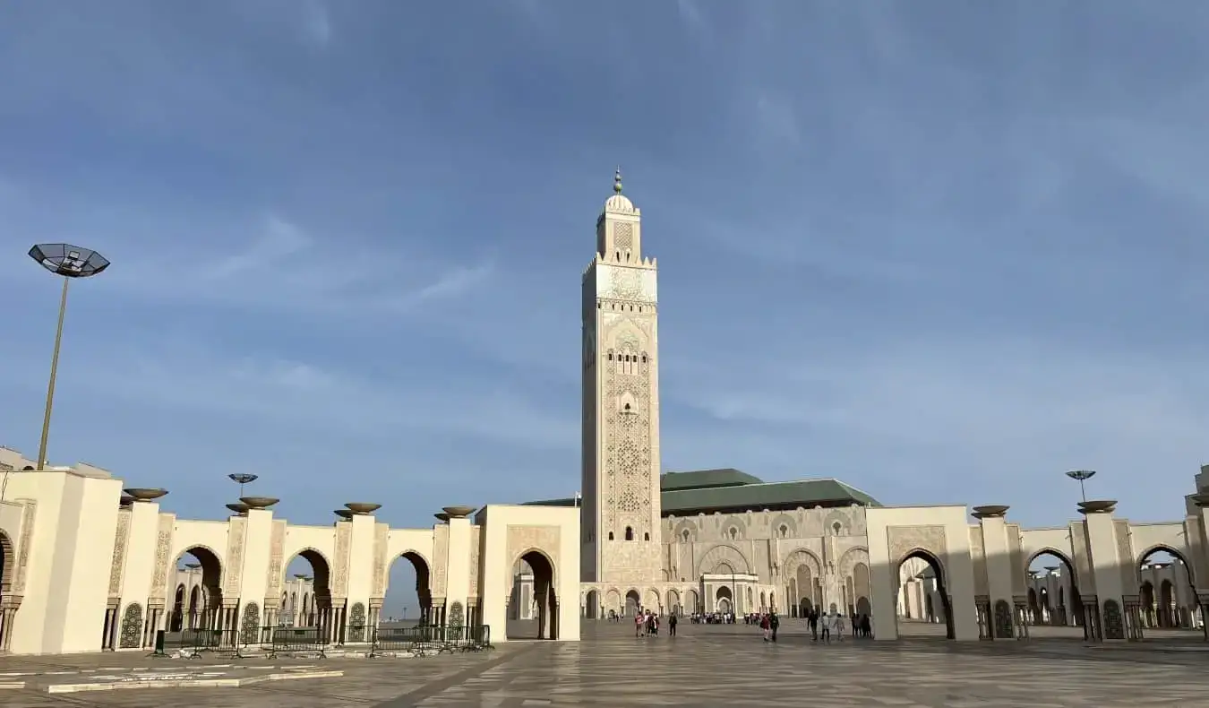Mosquée Hassan II à Casablanca, Maroc