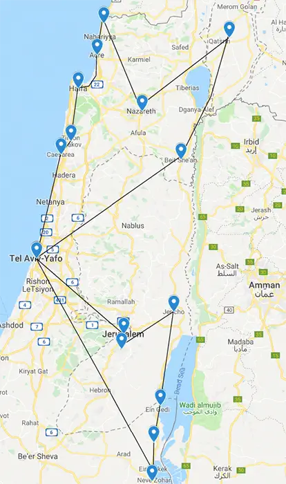 Come viaggiare in Israele come un professionista