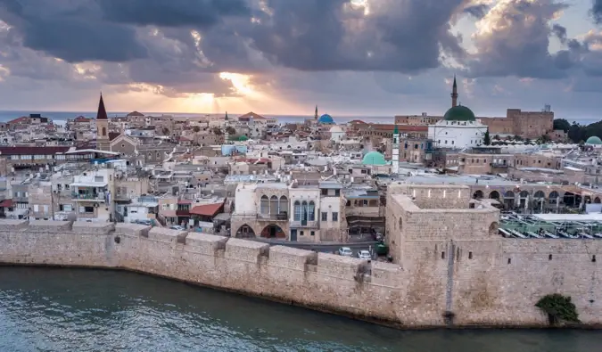 L'ancienne ville d'Acre en Israël