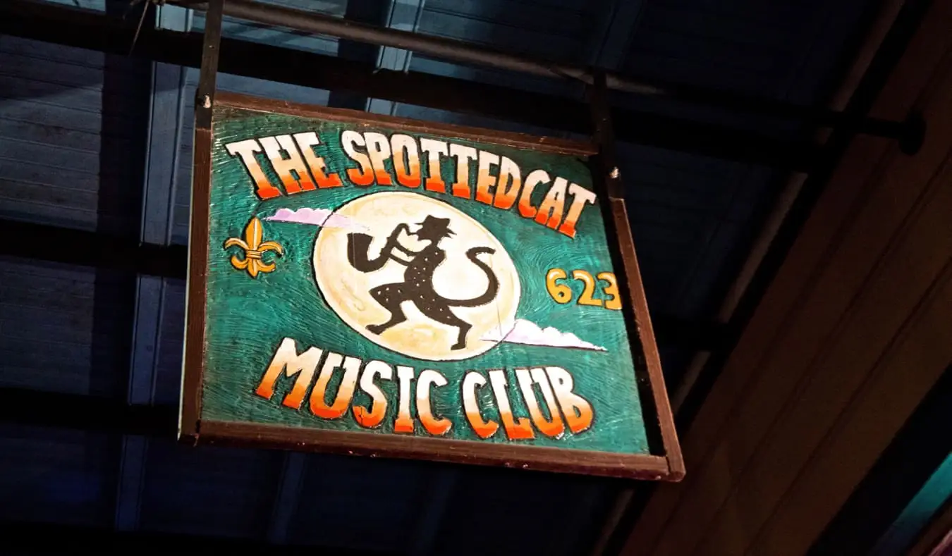 Musique jazz live au Spotted Cat à la Nouvelle-Orléans, États-Unis
