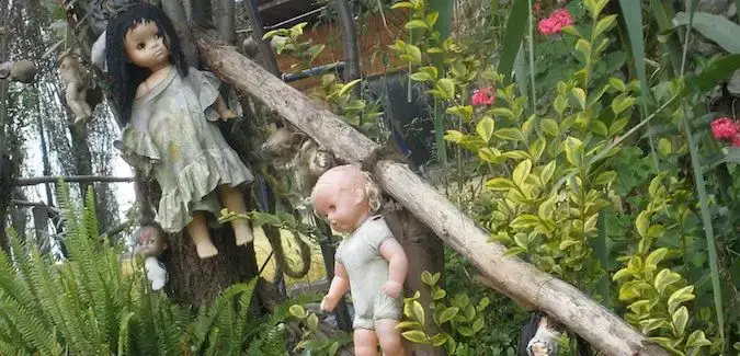 muñecas en la isla de las muñecas en méxico