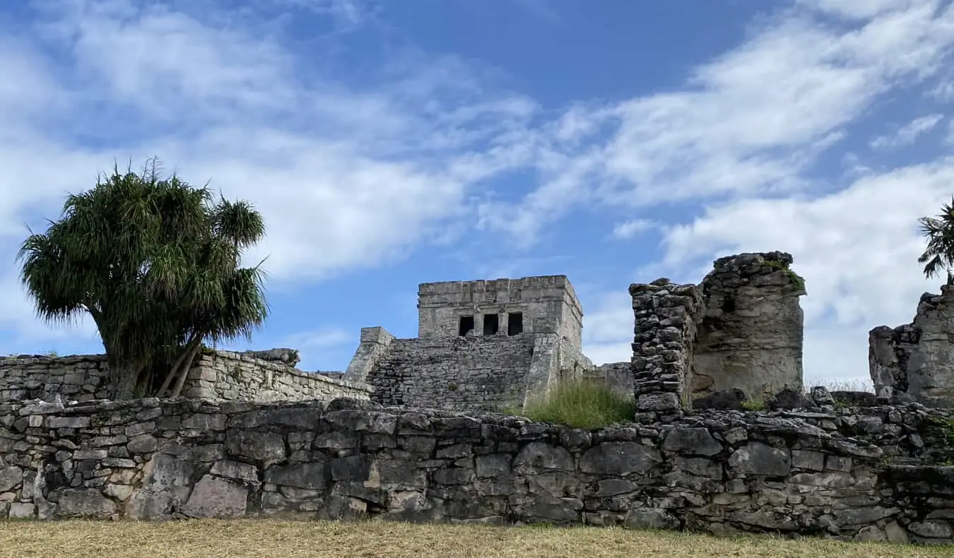 Tulum ধ্বংসাবশেষ ল্যান্ডস্কেপ