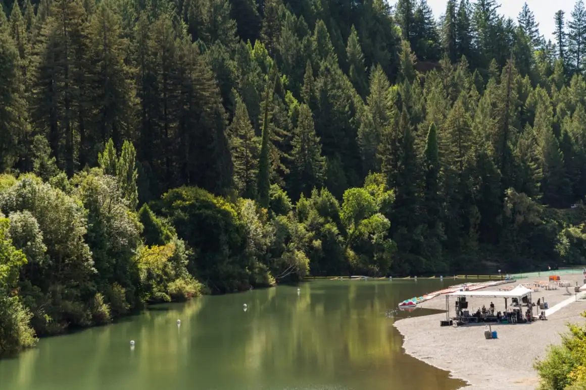 Most cez ruskú rieku Čo vidieť a robiť v Guerneville