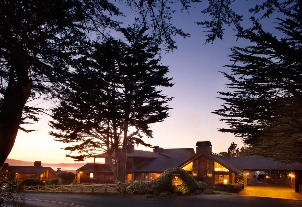 Chata v Bodega Bay USA
