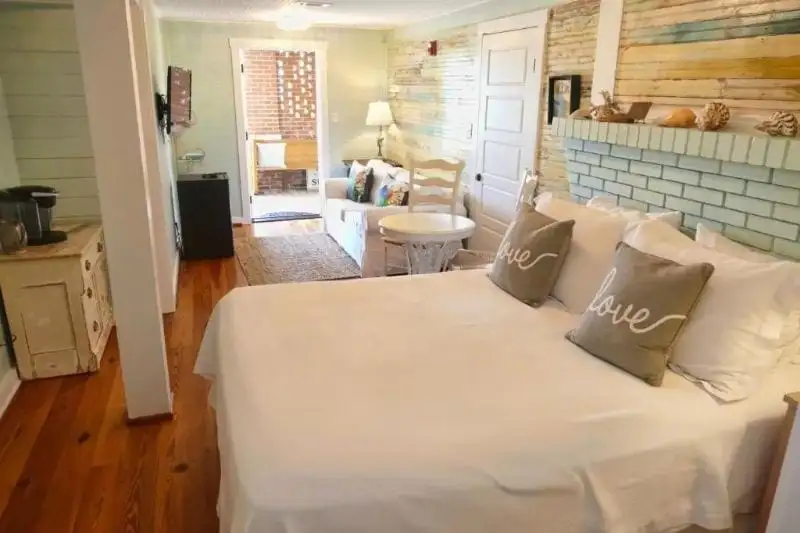 Bed and Breakfast Inn Tybee Island davant de la platja