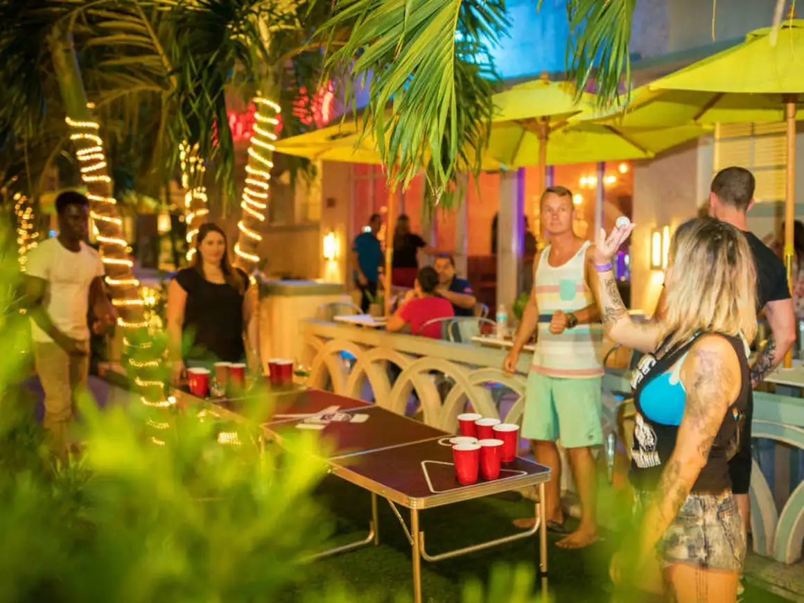 Bedden en drankjes Miami VS