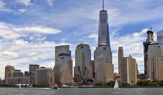 L'imposante ligne d'horizon de New York