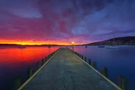 Ponto de bateria, Hobart