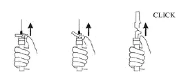 Activate the LuproLoc® safety device - Illustration