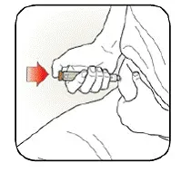Push the Dose Knob - Illustration