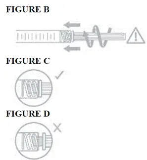 Tighten the needle - Illustration
