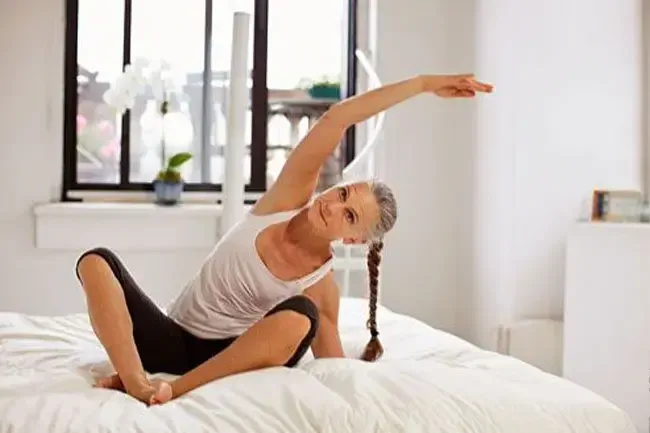 Start your day with gentle activity to ease tired muscles and stiff joints. 