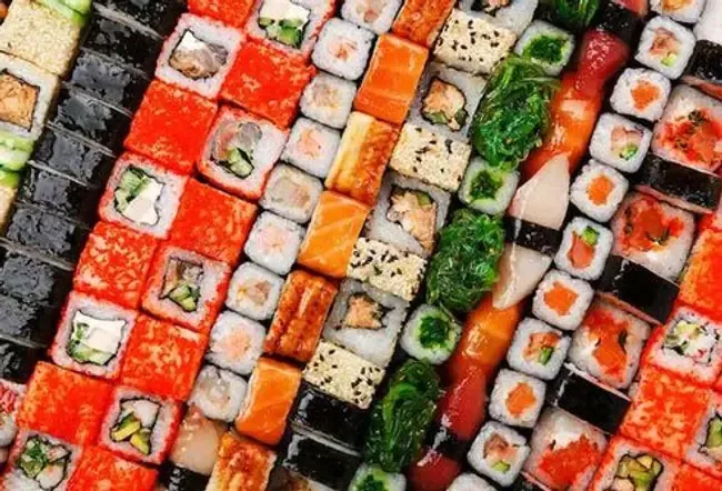 This Japanese standard in its broadest definition is vinegared rice that comes in different forms with many variations.