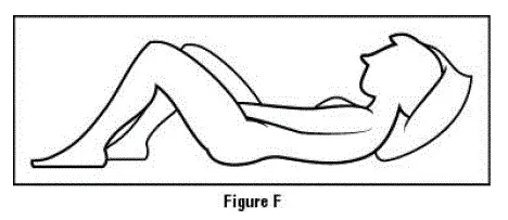 Prepare to insert the applicator - Illustration