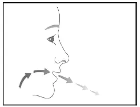 Breathe out gently - Illustration