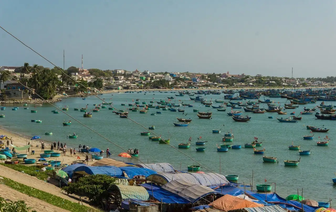 Puerto pesquero de Mui Ne