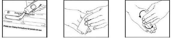 VOLTAREN® GEL (diclofenac sodium topical gel) Figure B C and  Figure D Illustration
